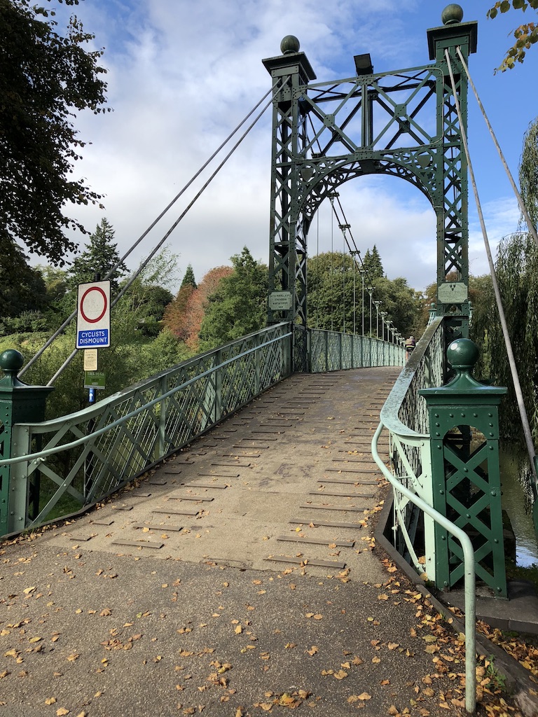 Footbridge over River Severn